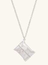 Bag of Chips Silver Necklace | Wanderlust + Co