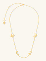 Food Party Charms Gold Necklace | Wanderlust + Co