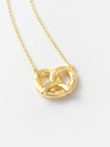 Pretzel Gold Necklace