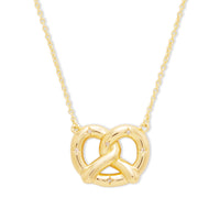 Pretzel Gold Necklace | Wanderlust + Co