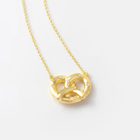 Pretzel Gold Necklace | Wanderlust + Co