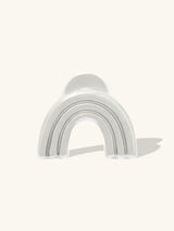 Rainbow Silver Flat Back Earring | Wanderlust + Co