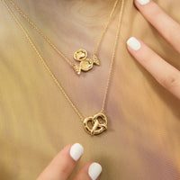 Pretzel Gold Necklace | Wanderlust + Co