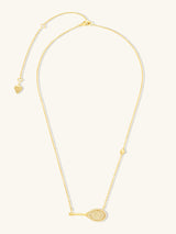 Tennis Your Way Gold Necklace | Wanderlust + Co