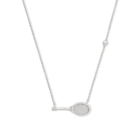 Tennis Your Way Silver Necklace | Wanderlust + Co