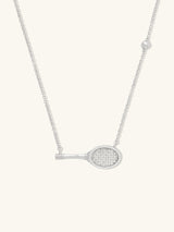 Tennis Your Way Silver Necklace | Wanderlust + Co