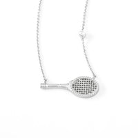 Tennis Your Way Silver Necklace | Wanderlust + Co