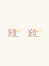 Princess Gold Stud Earrings | Wanderlust + Co 