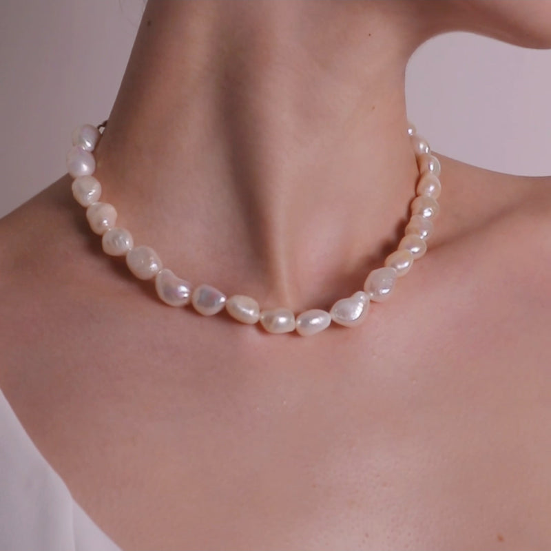 Pre-Owned Multi-Color Cultured Freshwater Pearl Rhodium Over Sterling  Silver 24 Inch Necklace - P41366 | JTV.com