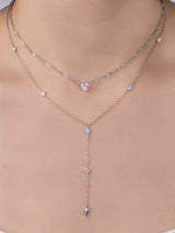 Heart Silver Necklace | Wanderlust + Co