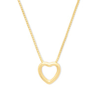 Hailey Heart Gold Necklace | Wanderlust + Co