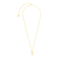 Cosmic Keys Gold Necklace | Wanderlust + Co