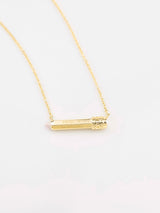 Color Pencil Gold Necklace | Wanderlust + Co