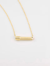 Color Pencil Gold Necklace | Wanderlust + Co