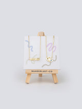 Art Palette Gold Necklace | Wanderlust + Co