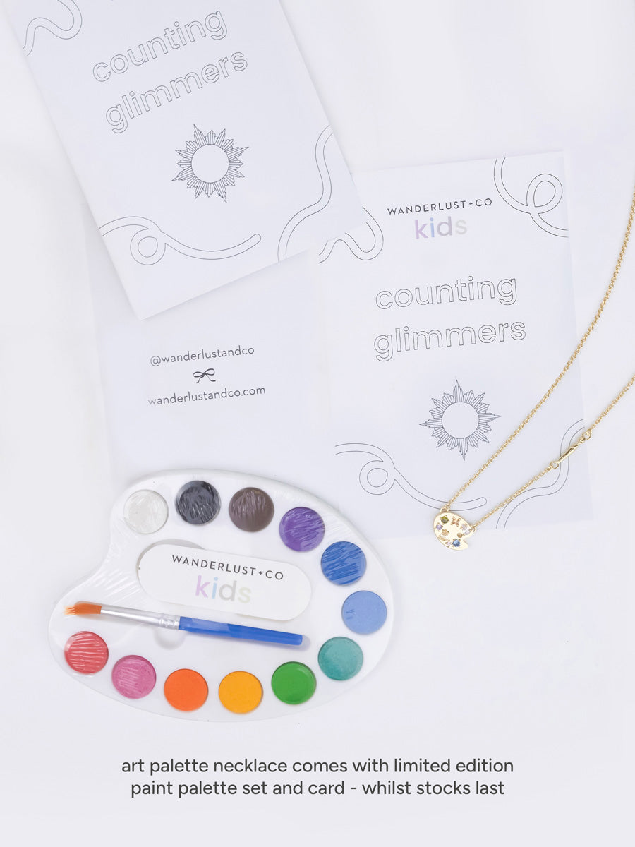 Art Palette & Card Set | Wanderlust + Co