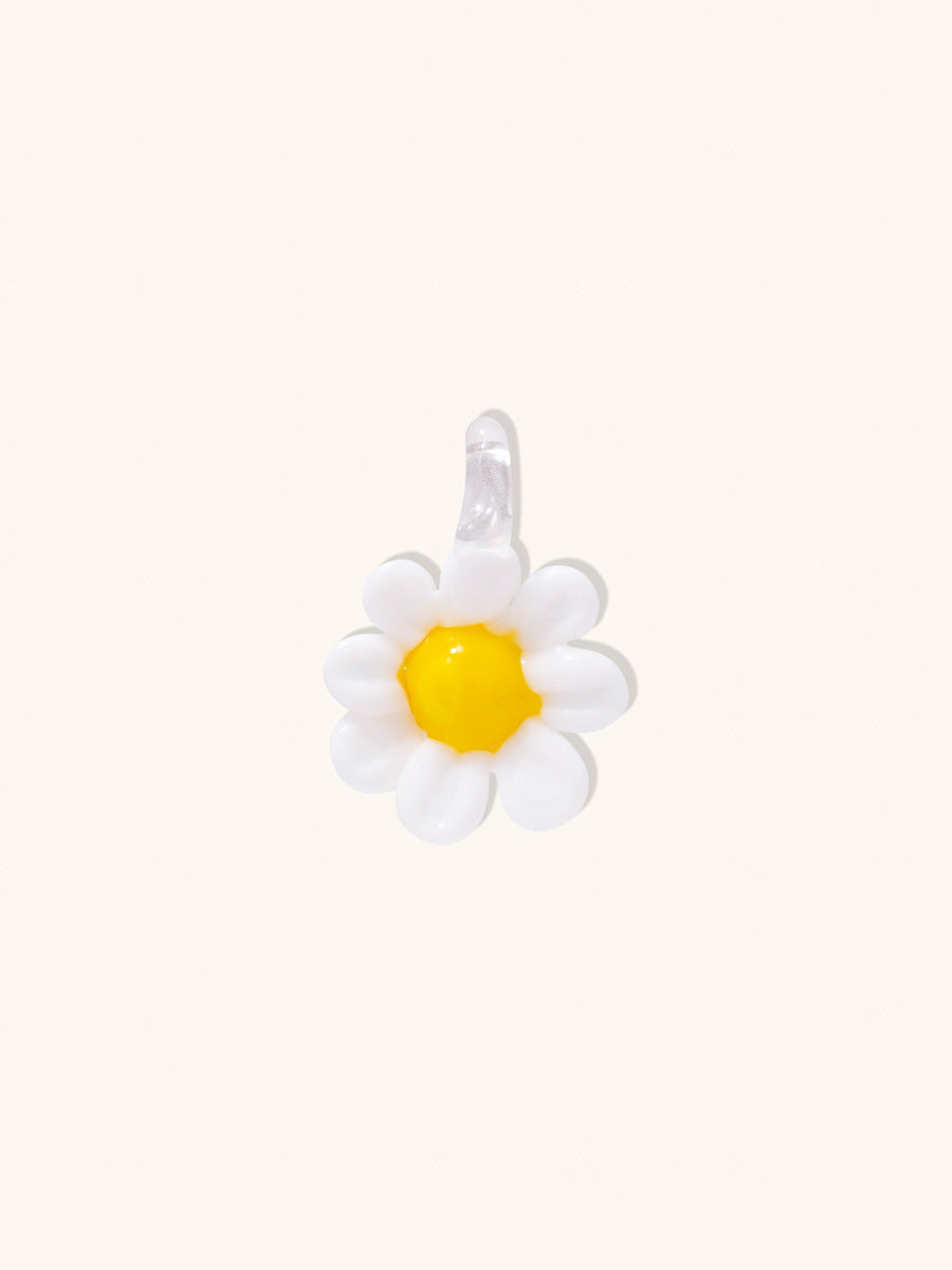 Daisy Glass Charm | Wanderlust + Co