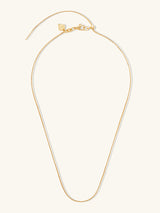 Gold Sliding Box Chain Necklace | Wanderlust + Co