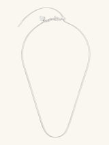 Silver Sliding Box Chain Necklace | Wanderlust + Co