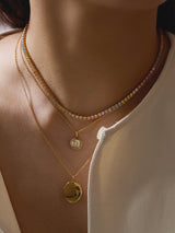 Heirloom 14K Gold Vermeil Locket Necklace