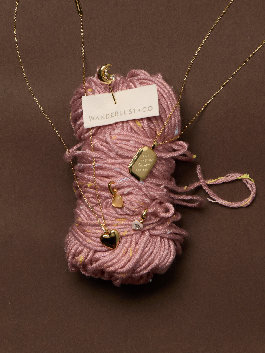 Heart Locket Necklace | Wanderlust + Co