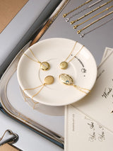 Heirloom 14K Gold Vermeil Locket Necklace