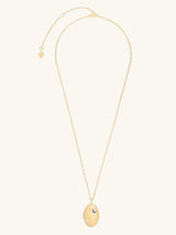 You Are Magic Gold Medallion Locket Necklace | Wanderlust + Co