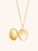 Heirloom 14K Gold Vermeil Locket Necklace