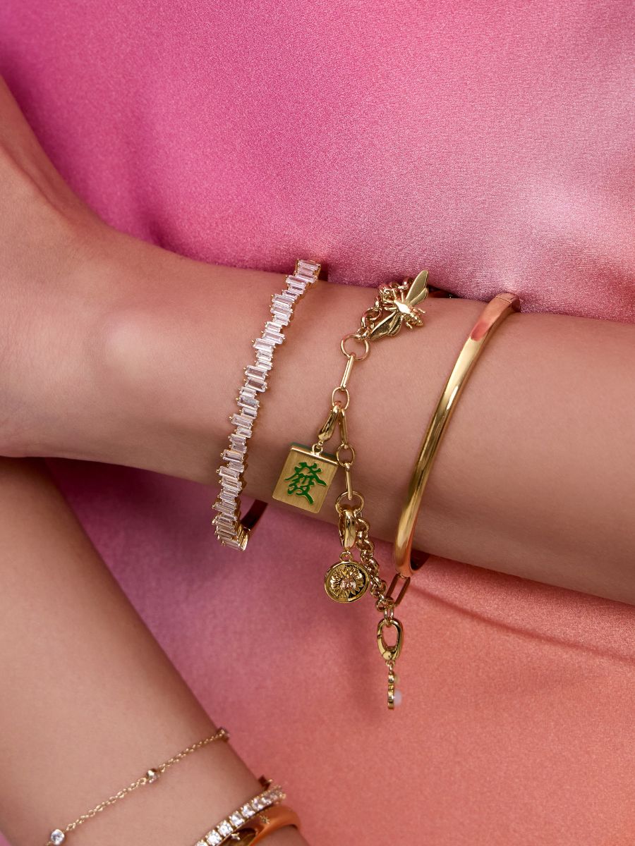 Classic 14K Gold Vermeil Bangle