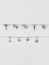 Butterfly Silver Drop Charm | Wanderlust + Co