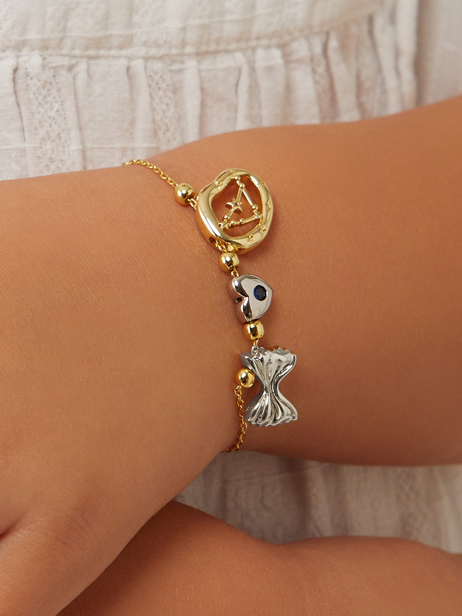 Bow Tie Pasta Silver Charm | Wanderlust + Co