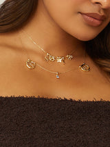 Zodiac Constellation Gold Charm | Wanderlust + Co