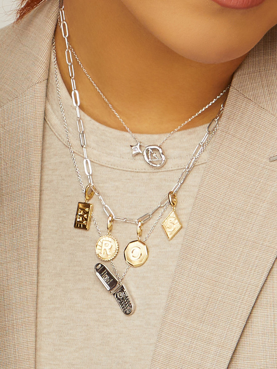 Zodiac Constellation Silver Charm | Wanderlust + Co