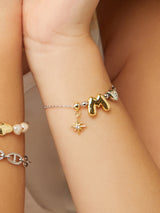 Sparkle Gold Drop Charm | Wanderlust + Co