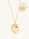You Are Magic Gold Medallion Locket Necklace