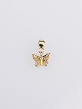 Butterfly Gold Drop Charm | Wanderlust + Co