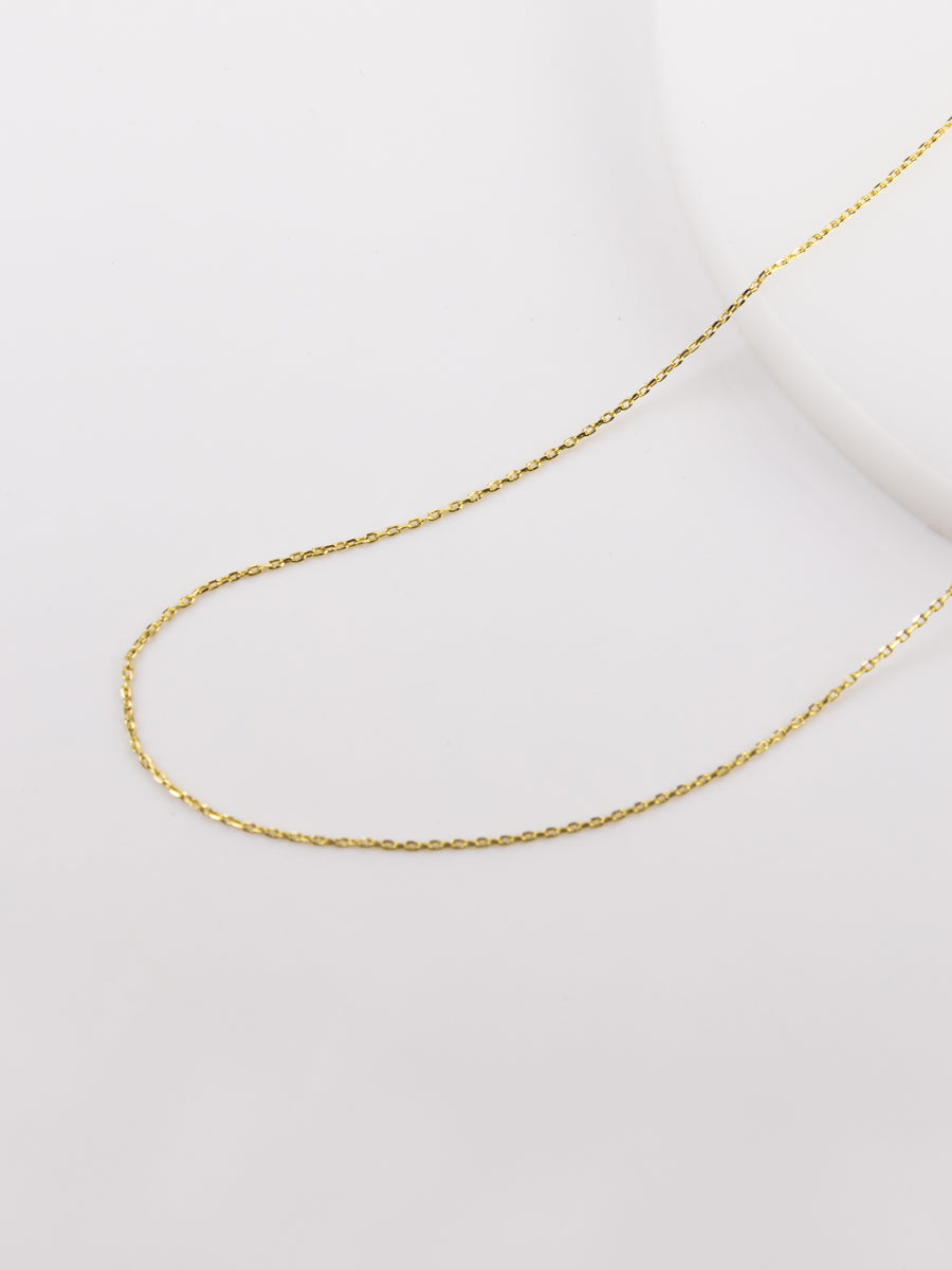Gold Sliding Classic Chain Necklace | Wanderlust + Co
