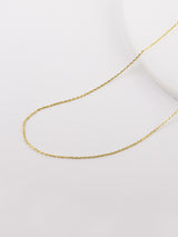 Gold Sliding Classic Chain Necklace | Wanderlust + Co