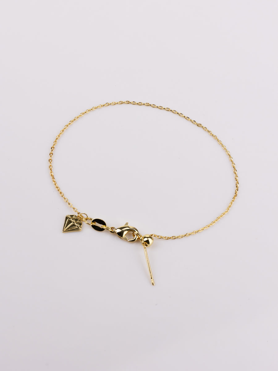 Gold Sliding Classic Chain Bracelet | Wanderlust + Co