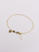 Gold Sliding Classic Chain Bracelet | Wanderlust + Co