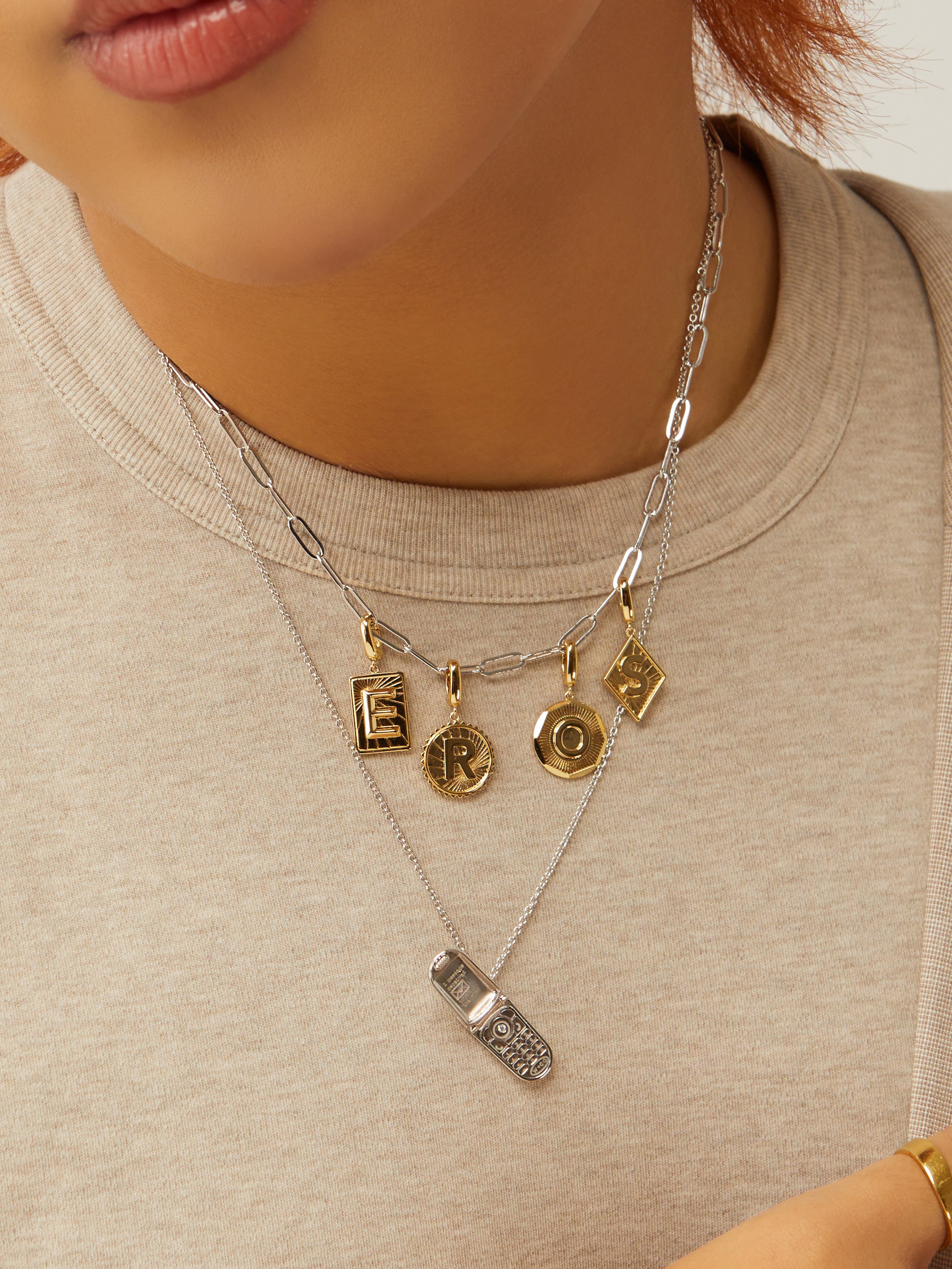 Alphabet Gold Charm | Wanderlust + Co