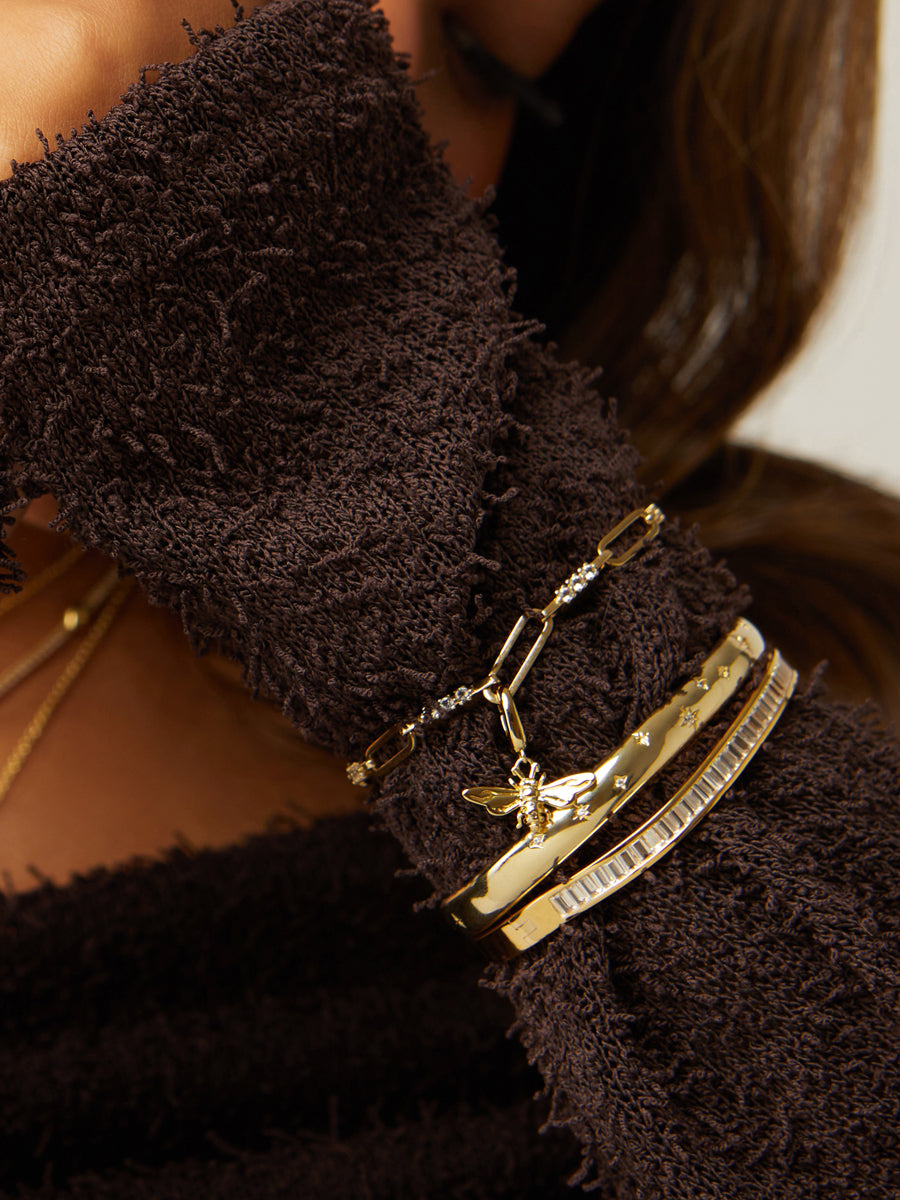 Bee Gold Charm | Wanderlust + Co