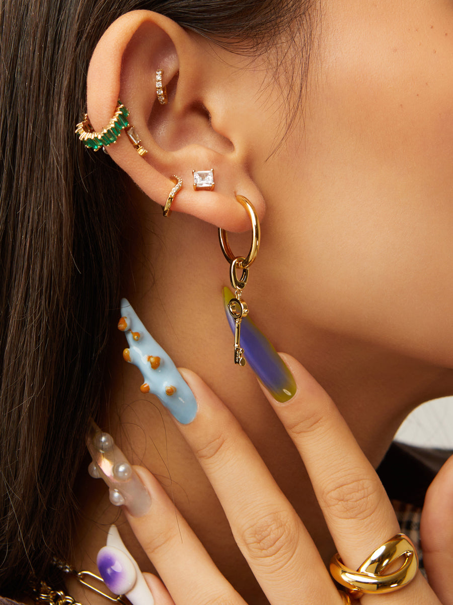 Key Gold Charm | Wanderlust + Co