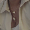Calendar 14K Gold Vermeil Pendant