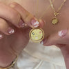 Milky Way Spinning Gold Necklace