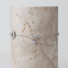 Sunlit Crescent Silver Bracelet