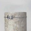 Bow Tie Pasta Silver Bracelet