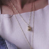 Lucky Cat Gold Necklace