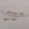 Aquarius Gold Ring
