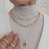 Alaia Box Chain Gold Necklace